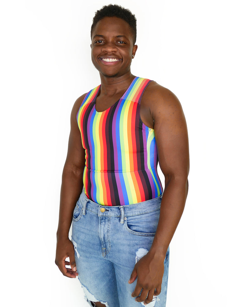 More Color More Pride Rainbow Tank Binder gc2b