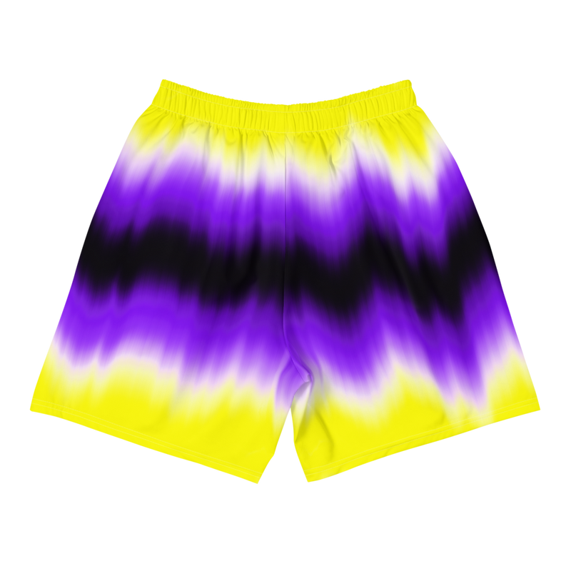 Nonbinary Pride Tie-Dye Athletic Shorts
