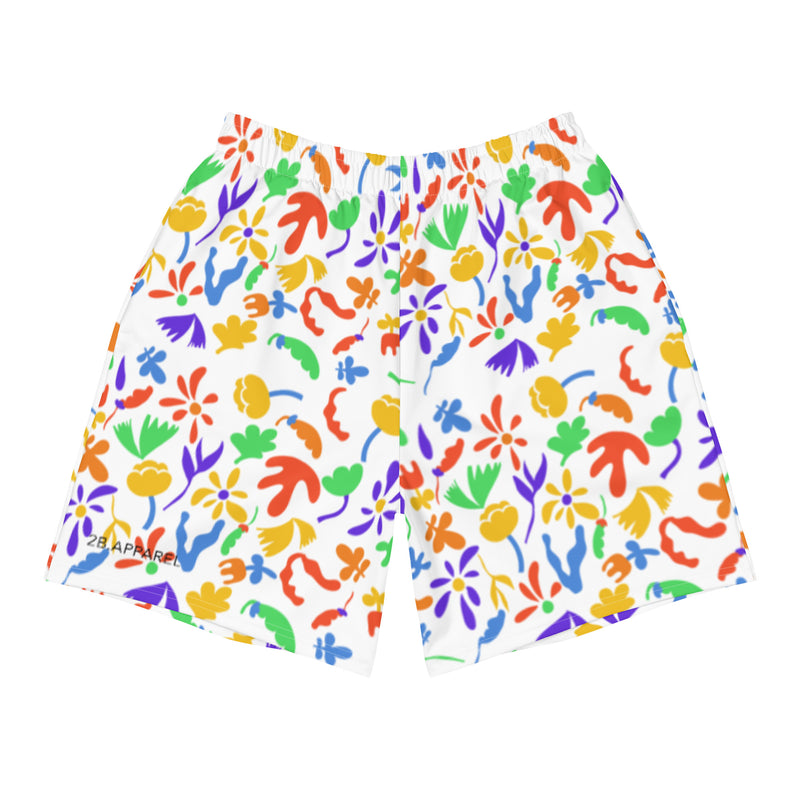 Rainbow Oasis Athletic Shorts