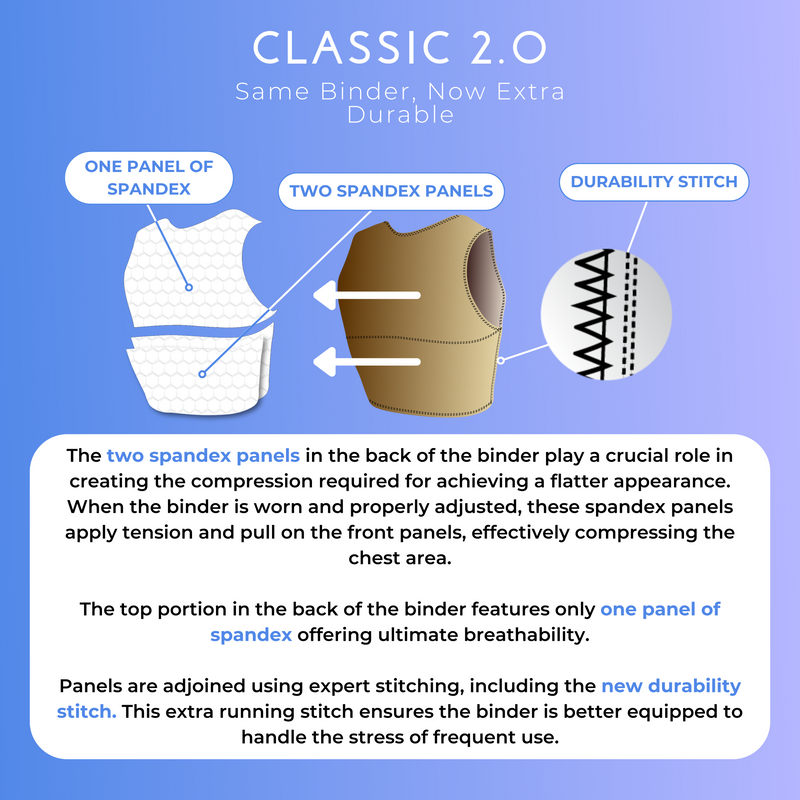 Gray Half Binder (Classic 2.0) gc2b