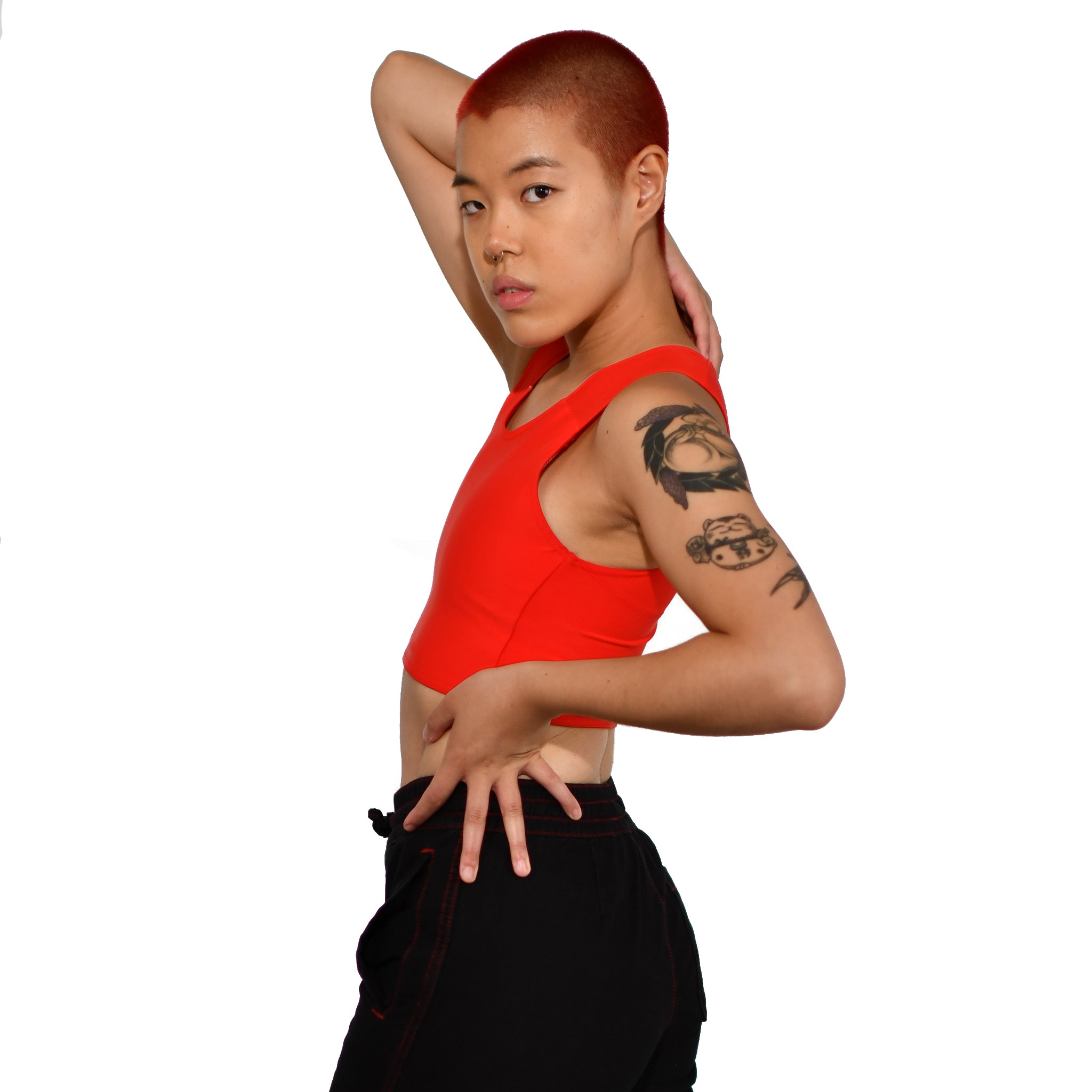 Red Half Binder gc2b