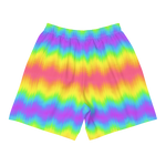 Rainbow Pride Tie-Dye Athletic Shorts