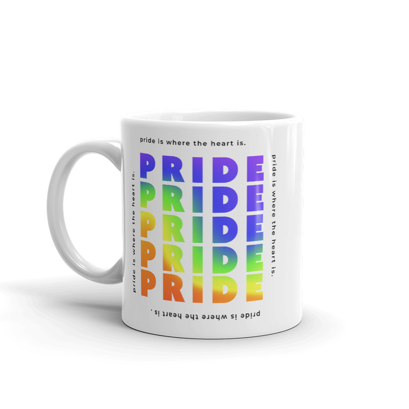 Pride Inside Block Mug