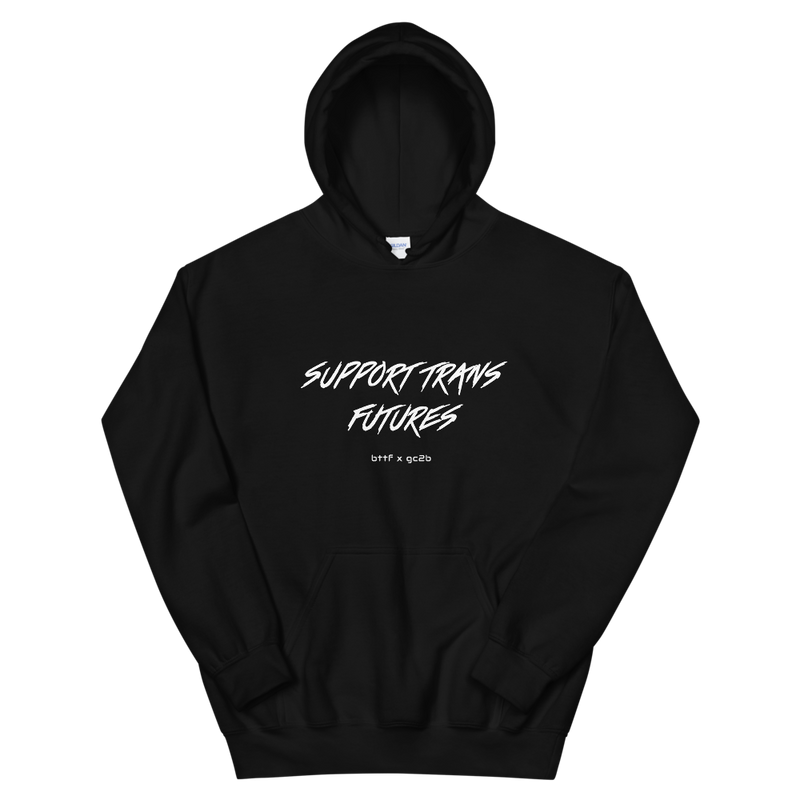 "Support Trans Futures" Simple Hoodie