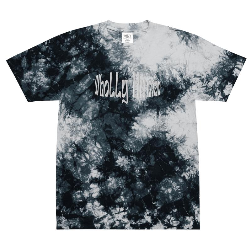 Black and white 2024 tie dye shirt
