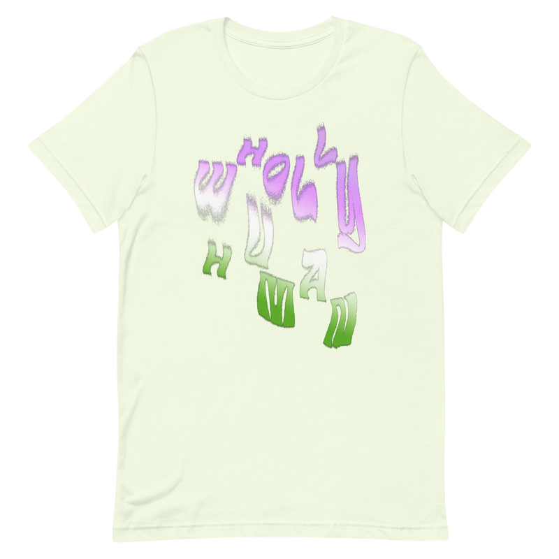 Genderqueer "Wholly Human" T-Shirt